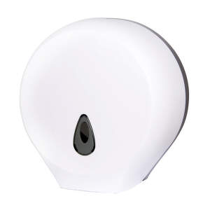 Sanela - Zásobník na toaletný papier, materiál biely plast ABS