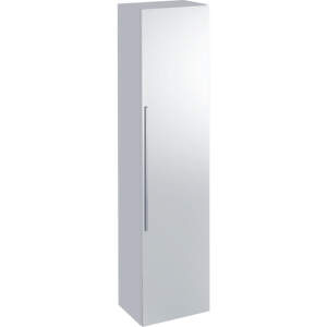 Geberit iCon - Vysoká skrinka s dvierkami a zrkadlom, 360x1500x309 mm, biela lesklá 840150000