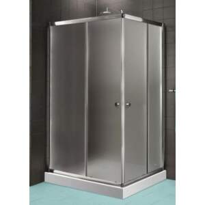 AQUATEK Sprchovací kút obdĺžnikový s dvoma zásuvnými dverami FAMILY R14 100x80