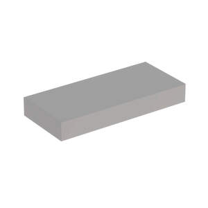 Geberit iCon xs - Polička, dĺžka 370 mm, platinová lesklá 840339000