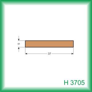 KODREFA Hranol 47 x 05 mm, smrek H4705 /2,5 m/