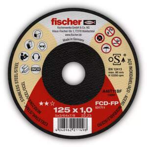 Fischer rezný kotúč na oceľ 230 x 1,9 x 22,23 plus