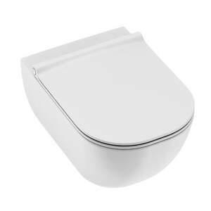 JIKA Mio závesné WC 530mm, hlboké splachovanie, Rimless, biele, Perla H8207141000001