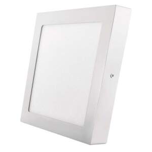 EMOS LED panel 225×225, štvorcový prisadený biely, 18W teplá b., 1539061070