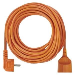 EMOS Predlžovací kábel 25 m / 1 zásuvka / oranžový / PVC / 230 V / 1,5 mm2, 1901012500