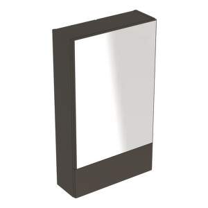 Geberit Selnova Square - Zrkadlová skrinka 850x493x176 mm, 2 dvierka, lávová mat 501.414.JK.1