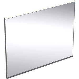 Geberit Option - Zrkadlo s LED osvetlením a vyhrievaním, 90x70 cm, matná čierna 502.783.14.1
