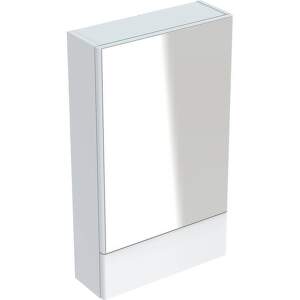 Geberit Selnova Square - Zrkadlová skrinka 850x493x176 mm, 2 dvierka, lesklá biela 500.157.01.1