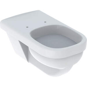 Geberit Selnova Comfort - Závesné WC Square, 700x390 mm, ploché splachovanie, biela 500.792.01.1