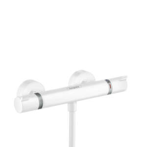 HansGrohe Ecostat Comfort - Termostatická sprchová batéria, matná biela 13116700