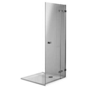 Kolo NEXT sprchové dvere otváracie 90 (87-88,8)x195 pravé 2-dielne pre bočnú stenu profil strieb. lesklý sklo 6/8mm číre ReflexKolo HDSF90222003R