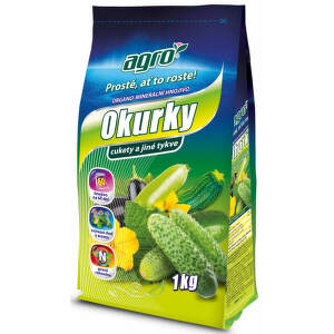 AGRO Organicko-minerálne hnojivo na uhorky, cukety a iné tekvice 1 kg