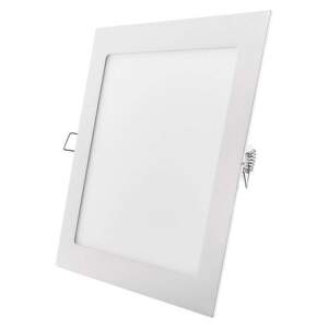 EMOS LED panel 220×220, štvorcový vstavaný biely, 18W teplá biela, 1540211810