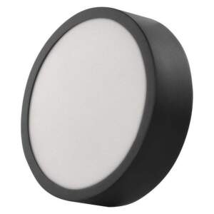 EMOS LED prisadené svietidlo, kruhové, čierne, 12,5W, CCT, 1539087122