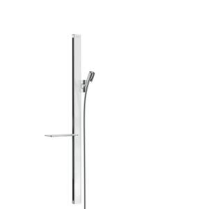 Hansgrohe Unica'E - Sprchová tyč 900 mm, so sprchovou hadicou, biela/chróm 27640400