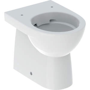 Geberit Selnova Compact - Stojace WC, Rimfree, biela 500.394.01.7