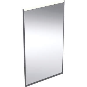 Geberit Option - Zrkadlo s LED osvetlením a vyhrievaním, 40x70 cm, matná čierna 502.780.14.1