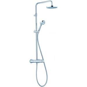 Kludi Logo - Sprchová súprava Dual Shower System s termostatom, 200 mm, chróm 6809205-00