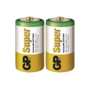 ABB Batéria GP Super alkalická C; 1,5 V, 2 ks E00023656