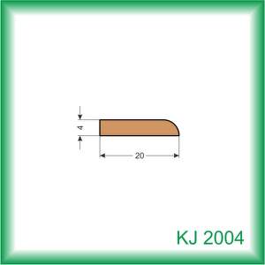 KODREFA Plochá krycia lišta, rohová 20 x 04 mm, smrek KJ2004 /2,5 m/