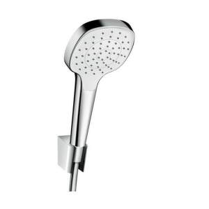 HansGrohe Croma Select E - Ručná sprcha Vario Porter, súprava 1,60 m, biela/chróm 26413400