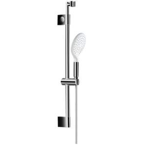 HERZ Smart - Sprchový set (ručná sprcha 100, hadica, tyč) biela/chróm UH12462