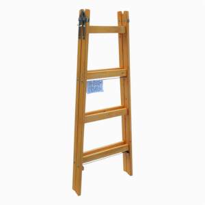 TOPTRADE Rebrík maliarsky drevený 2 x 6 priečky, 900442