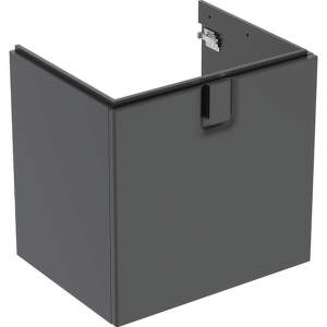 KOLO Twins skrinka s 1 zásuvkou 60 cm, čierna matná 89500000