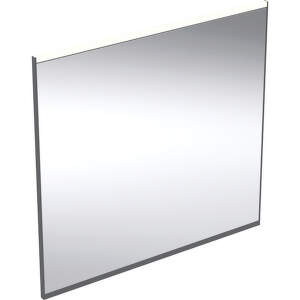 Geberit Option - Zrkadlo s LED osvetlením a vyhrievaním, 75x70 cm, matná čierna 502.782.14.1