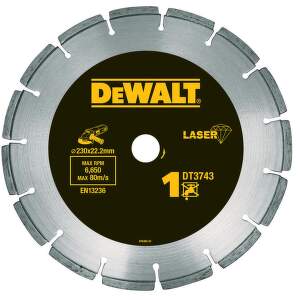 DEWALT Kotúč diamant 125x22,2 mm laser/betón DT3741