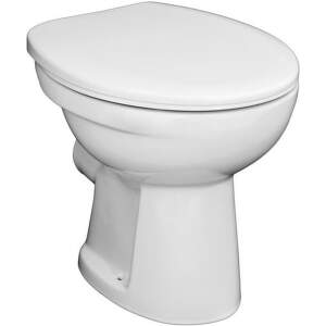 Jika Zeta Plus - Stojace WC, vodorovný odpad, biela H8227460000001