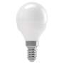 EMOS LED žiarovka Basic Mini Globe / E14 / 6 W (42 W) / 510 lm / teplá biela, 1525621200