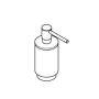Grohe Selection - Dávkovač tekutého mydla, sklo/kefovaný Hard Graphite 41028AL0
