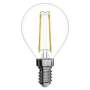 EMOS LED žiarovka Filament Mini Globe / E14 / 1,8 W (25 W) / 250 lm / teplá biela, 1525281225