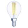 EMOS LED žiarovka Filament Mini Globe / E14 / 6 W (60 W) / 810 lm / neutrálna biela, 1525281411