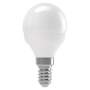 EMOS LED žiarovka Basic Mini Globe / E14 / 8,3 W (66 W) / 900 lm / neutrálna biela, 1525731416