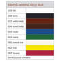 Univerzálna akrylátová farba HET Akryl LESK 0,7 kg + 0,2 kg zadarmo 0245 Tmavo hnedá 223020005
