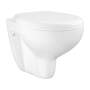 Grohe Bau Ceramic - Závesné WC s doskou SoftClose, Rimless, alpská biela 39351000