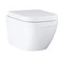 GROHE Euro Ceramic - Závesné WC so sedadlom softclose, rimless, alpská biela 39554000