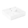 Grohe Cube Ceramic - Umývadlo s prepadom, 500x490 mm, PureGuard, alpská biela 3947800H