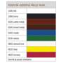 Univerzálna akrylátová farba HET Akryl LESK 0625 Žltá 0,7 kg