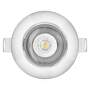 EMOS LED bodové svietidlo Exclusive strieborné, kruh 5W neutr. b., 1540125570