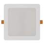 EMOS LED vstavané svietidlo RUBIC, štvorcové, biely, 18W, neutrálna biela, 1539085181