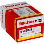 Fischer Natĺkacia hmoždinka N 5x30/5 F s cylindrickou hlavou (100 ks/bal)