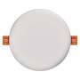 EMOS LED panel VIXXO 125mm, kruhový vstavaný biely, 10W neutr. b., IP65, 1540111120