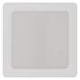 EMOS LED vstavané svietidlo RUBIC, štvorcové, biely, 18W, neutrálna biela, 1539085183