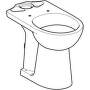 Geberit Selnova Comfort - WC kombi misa, zadný odpad, 670x360 mm, biela 500.284.01.1