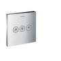 HansGrohe Shower Select - Ventil pod omietku na 3 spotrebiče, chróm 15764000