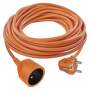 EMOS Predlžovací kábel 25 m / 1 zásuvka / oranžový / PVC / 230 V / 1,5 mm2, 1901012500