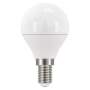 EMOS LED žiarovka Classic Mini Globe / E14 / 5 W (40 W) / 470 lm / neutrálna biela, 1525731403